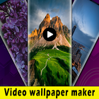 Video live wallpaper maker icon