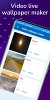 Video live wallpaper maker poster