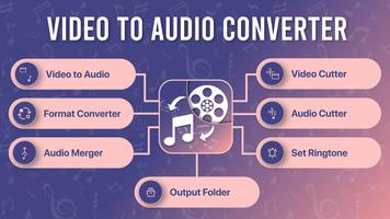 Video to Audio Converter 2023 پوسٹر