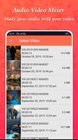 Add Audio to Video : Audio Vid Ekran Görüntüsü 1