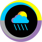 SkyHalo 2 Weather (Wear OS 5+) أيقونة