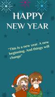 New Year Gretings Card 2020 poster