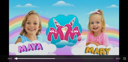 Maya and Mary - Fun Video capture d'écran 3