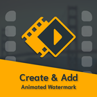 Animated Watermark on Videos icône