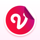 Vidio Stickers ไอคอน