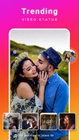 Full Screen HD Video Status - Romantic Status captura de pantalla 1