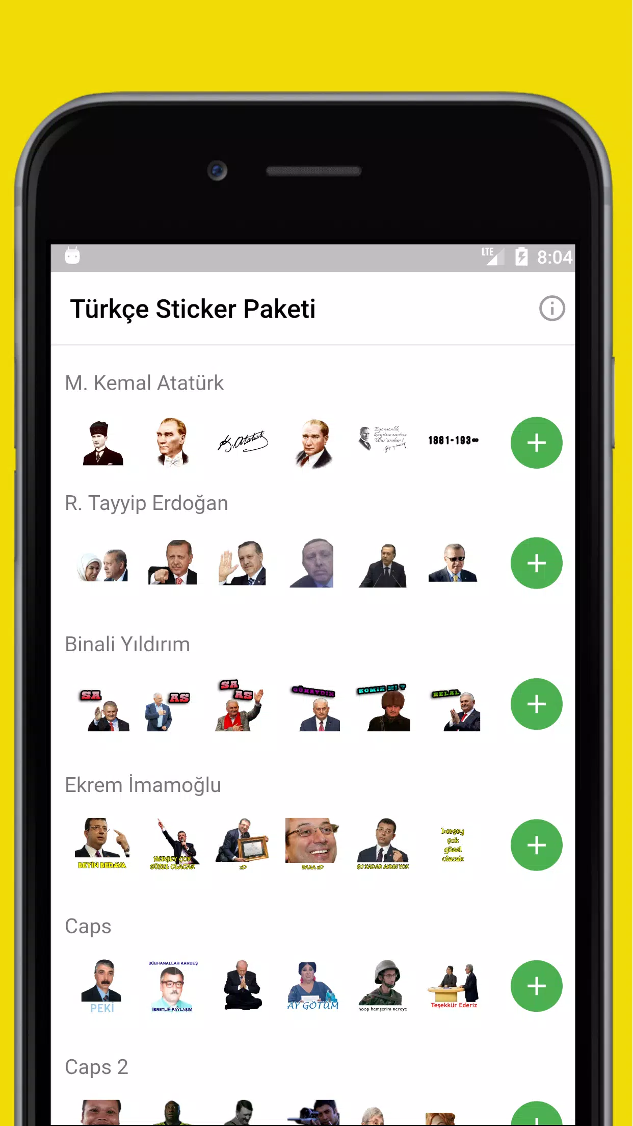 Türkçe Sticker Çıkartmalar APK for Android Download