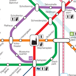 Vienna Metro Map 2024