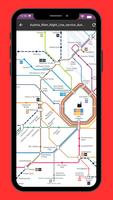 Plan du métro de Vienne 2023 capture d'écran 1