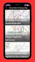Plan du métro de Vienne 2023 capture d'écran 2