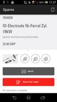 Viessmann Spare Part App تصوير الشاشة 3