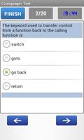 C Language Quiz screenshot 1