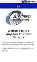 Poster Anytown Business Network
