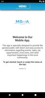 MSHA Mobile App پوسٹر