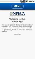 NPECA App poster