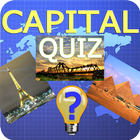 Funny capital quiz icon