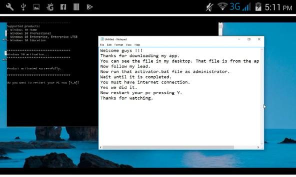 Activator for Win10 or Windows 10 for Android - APK Download
