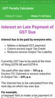 GST Late Fees / Penalty Calc screenshot 3