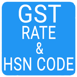 GST Rates and HSN icône