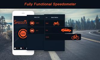 GPS Speedometer App: Heads Up Display Car Odometer poster