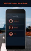 GPS Speedometer App: Heads Up Display Car Odometer स्क्रीनशॉट 1