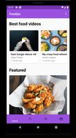 Foodiyo - Food videos & Entertainment Cartaz