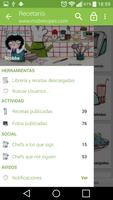 Recetario, recetas de cocina screenshot 2