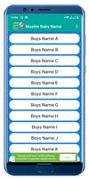 برنامه‌نما 500+ Muslim Baby Name عکس از صفحه