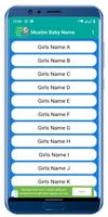 برنامه‌نما 500+ Muslim Baby Name عکس از صفحه