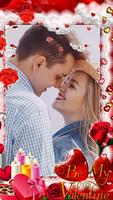 Valentineday Photo Frame Editor Affiche