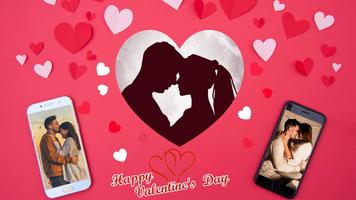 برنامه‌نما Valentineday Photo Frame Editor : Abhinandan عکس از صفحه