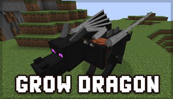 Mod dragon for Minecraft PE Affiche