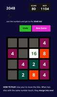 Play 2048 Game  (no Ads) ảnh chụp màn hình 2