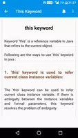 Java OOPs Concepts - Java Tuto اسکرین شاٹ 4