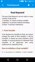 Java OOPs Concepts - Java Tuto اسکرین شاٹ 5