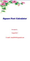 Square Feet Calculator syot layar 3