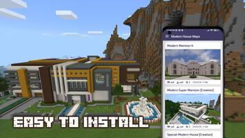Maps Modern Mansions & Houses for MCPE Screenshot 1