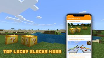 Mods Lucky Block for MCPE Plakat
