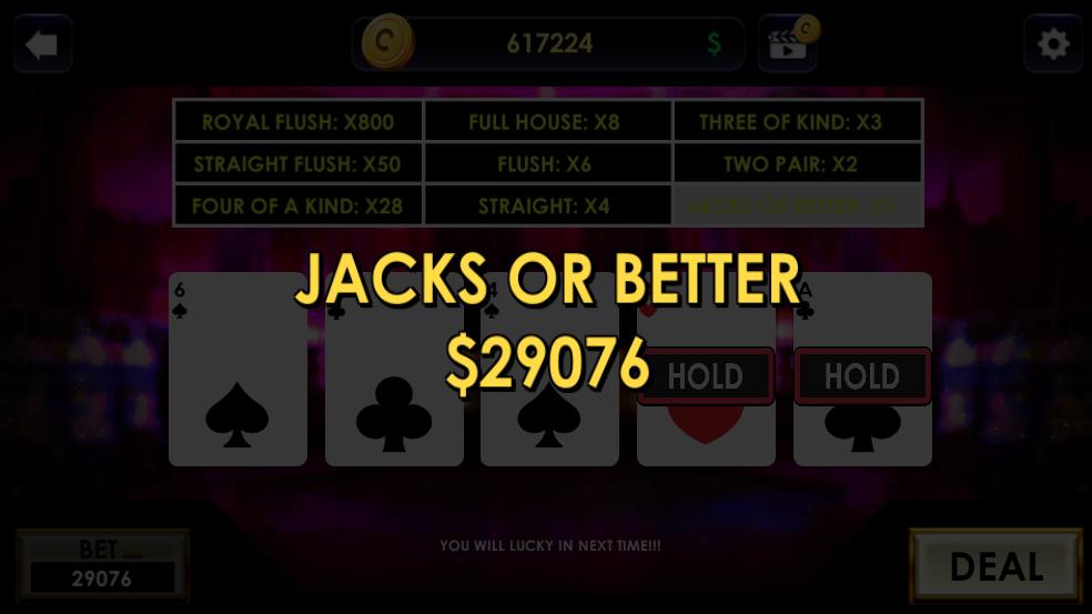 Free slots jacks or better video poker Free slots jacks or better video poker