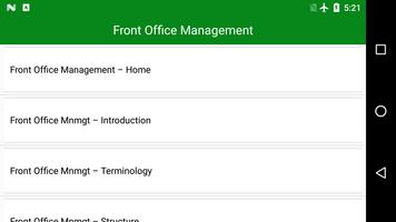 برنامه‌نما Front Office Management عکس از صفحه