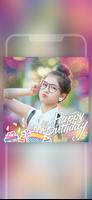 Happy Birthday Frames اسکرین شاٹ 1