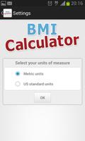 برنامه‌نما BMI Calculator عکس از صفحه