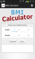 BMI Calculator स्क्रीनशॉट 1