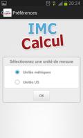 Calcul IMC capture d'écran 3