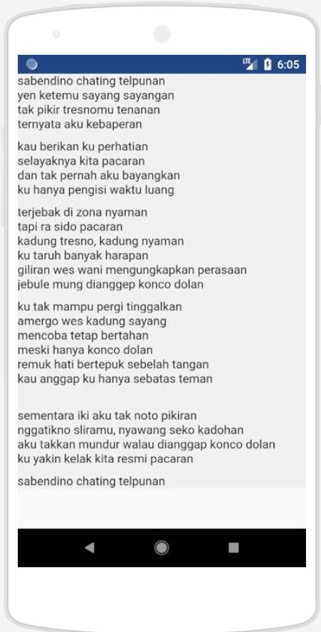√ Lirik Lagu Trimo Mundur