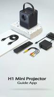 Emotn H1 Mini Projector Setup Cartaz