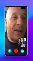 Vin Diesel Fake Call Prank تصوير الشاشة 1