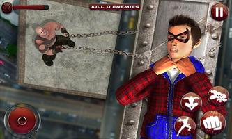 Flying Spider Boy: Superhero Training Academy Game capture d'écran 2