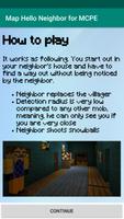 Map Hello Neighbor for MCPE poster