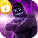 Mask Anonymous Lock Screen APK